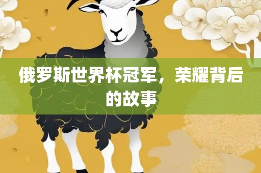 俄罗斯世界杯冠军，荣耀眉山市正发家政服务有限公司背后的故事