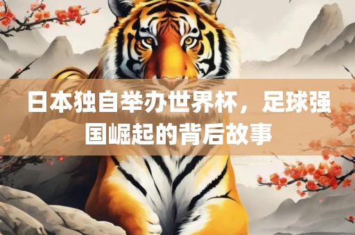 日本独自举办世界杯，足球强国崛起的背后故事
