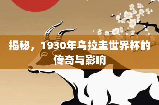揭秘，1930年乌拉圭世界杯的传奇与影响