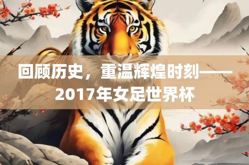 回顾历史，重温辉煌时刻——2017年女足世界杯