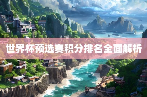 世界杯预选赛积分排名全面解析眉山市正发家政服务有限公司