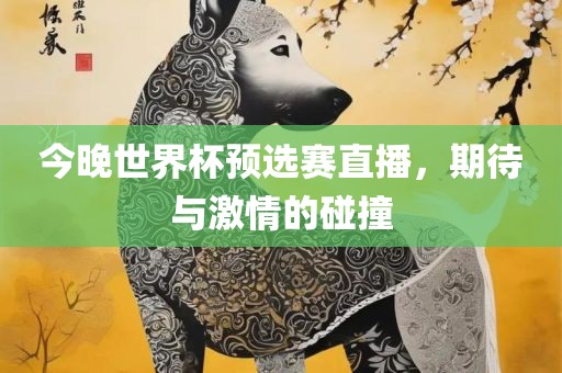 今晚世界杯预选赛直播，期待与激情的碰撞