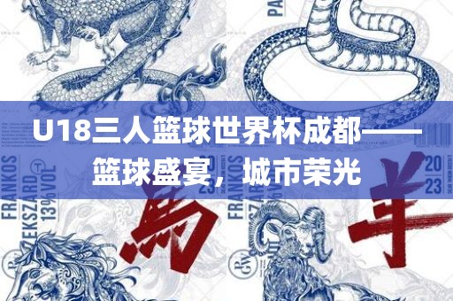 U18三人篮球世界杯成都——篮球盛宴，城市荣光
