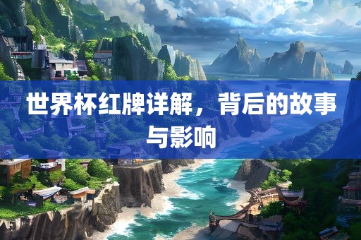 世界杯红牌详解，背后的故事与影响