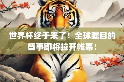 世界杯终于来了！全球瞩目的盛事即将拉开帷幕！眉山市正发家政服务有限公司