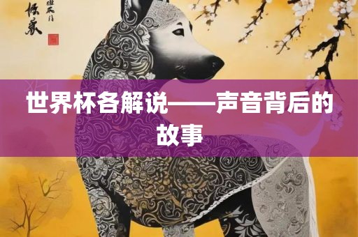 世界杯各解说——声音背后的故事