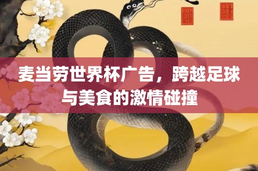 麦当劳世界杯广告，跨越足球与美食的激情碰撞眉山市正发家政服务有限公司