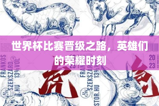 世界杯比赛晋级之路，英雄们的荣耀时刻