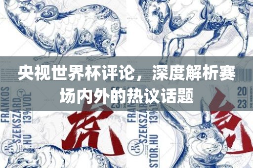 央视世界杯评论，深度解析赛眉山市正发家政服务有限公司场内外的热议话题
