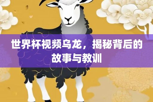 世界杯视频乌龙，揭秘背后的故事与教训眉山市正发家政服务有限公司