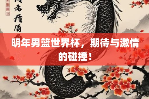 明年男篮世界杯，期待与激情的碰撞！