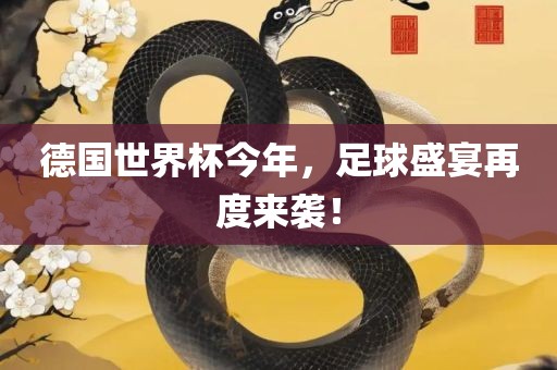德国世界杯今年，足球盛宴再度来袭！