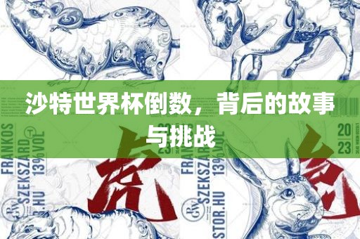 沙特世界杯倒数，背后的故事与挑战