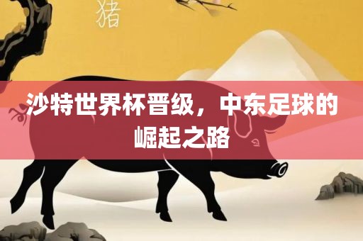 沙特世界杯晋级，中东足球的崛起之路