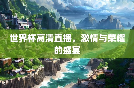 世界杯高清直播，激情与荣耀的盛宴
